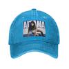 Singer Aitanas Washed Baseball Cap Cuarto Azul Album Fitted Retro Sun Trucker Hat Summer Unisex Women Hiking Fishing Snapback Cap