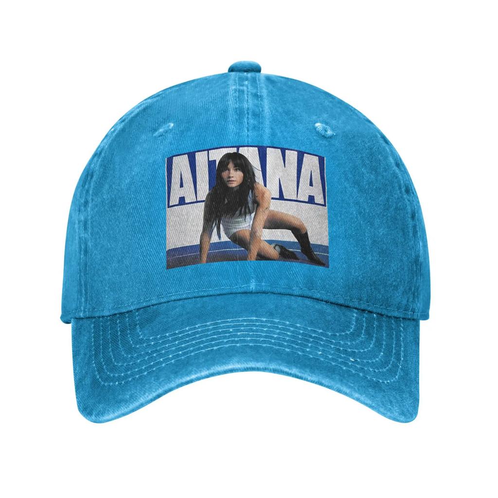 Singer Aitanas Washed Baseball Cap Cuarto Azul Album Fitted Retro Sun Trucker Hat Summer Unisex Women Hiking Fishing Snapback Cap