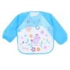 Baby Feeding Feeding Apron Thin Style Long Sleeve Baby Reverse Dressing Drawing Clothes Waterproof Bib