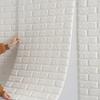 70cmx1m/2m/3m/5m/10m Wallpaper Brick 3D Wall Sticker Foam Self Adhesive DIY Living Room Decor Waterproof Paper