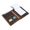 Crazy Horse Leather B5 Notebook Case With Pen Position Ipadpro10.5/11 Business Office Notepad Case