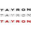 1 шт. TAYRON Металлические буквы, слова, логотип, значок, эмблема, наклейки на багажник автомобиля Для TAYRON 2021 2022 2023 2024 Аксессуары для стайлинга