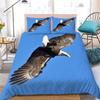Eagle Duvet Cover Set Wild Animal Pattern Polyester Comforter Cover King Queen Full Twin Size For Kids Teens Adults Bedding Set