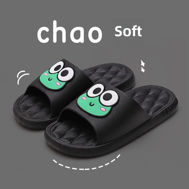 Летние детские тапочки с мультяшным принтом: Милые сандалии для дома и улицы для мальчиков и девочек