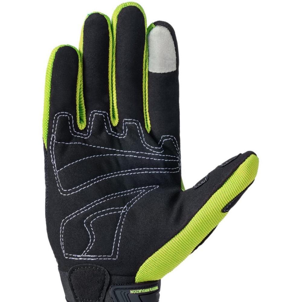 Motorcycle Breathable Riding Gloves Summer Men's and Women's Locomotive Racing Rider Protective Gloves Black