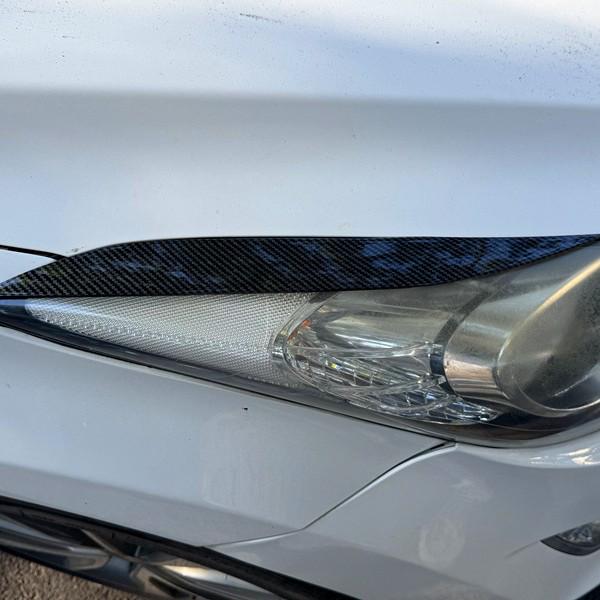 Накладки на фары из углеродного волокна для Hyundai Elantra 2012-2016