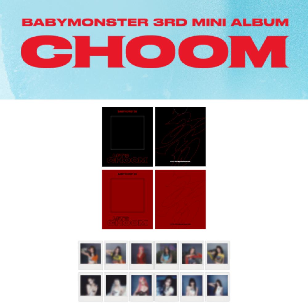 BABYMONSTER CHOOM Пакет мгновенных фото