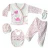 Chery Heart Rabbit 5 Pieces Baby Hospital Outlet Set - Розовый