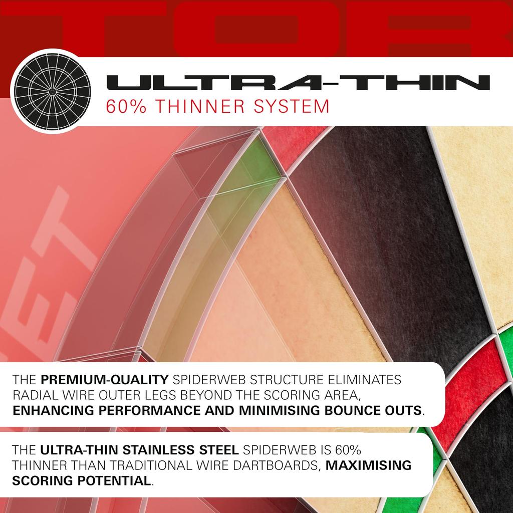 Target Japan TOR DARTBOARD Competition Mounting Rotating Scoring Sisal Material Steel-Tip Dartboard, Model, Kit, System, Self-Healing (Product Code