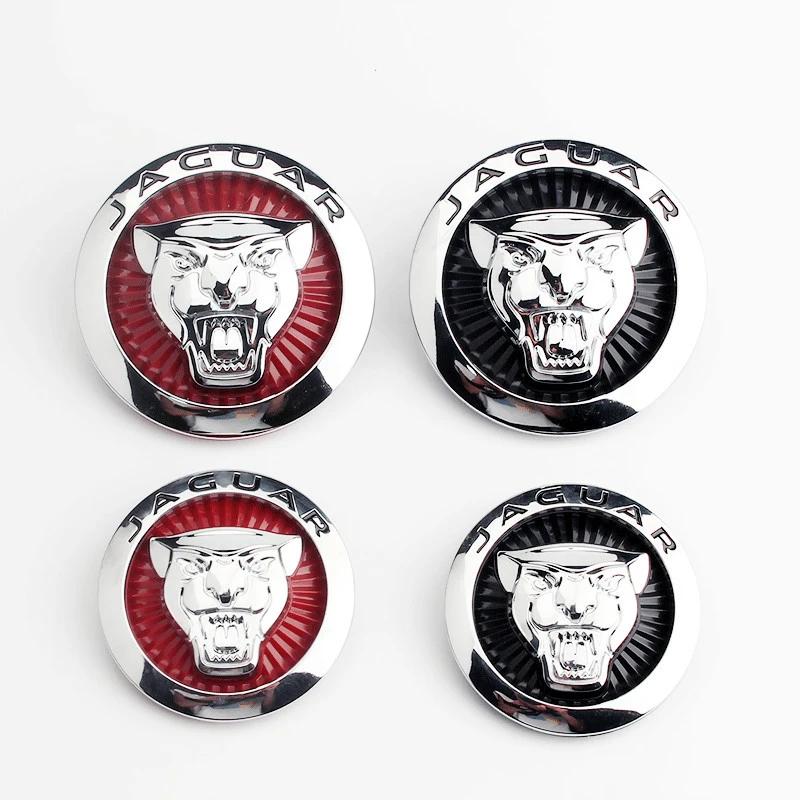 3D ABS Car Front Center Grille Emblem Badge Sticker Decoration For Jaguar X-TYPE F-TYPE S-TYPE XE XF XJ XK XJR XFR XJS1 HH1