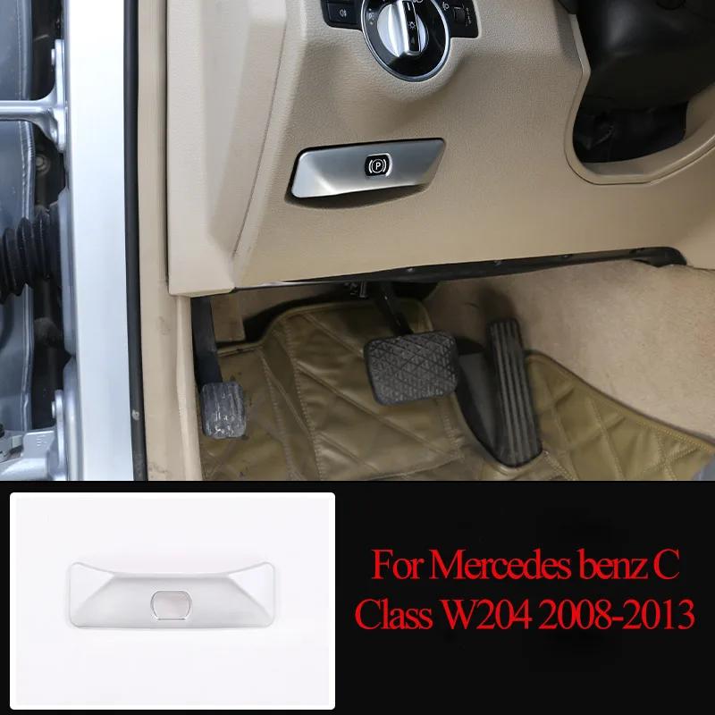 АБС Серебристый Для Mercedes benz C Class W204 C180 C200 2007-2013 Украшение Салона Автомобиля Накладки Наклейки Авто Аксессуары