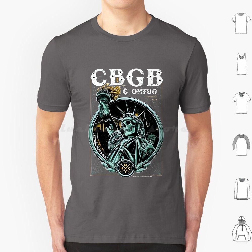 Cbgb Home Underground Rock T Shirt 6xl Cotton Cool Tee Home Music Club Cbgb Omfug Underground Punk Blues Bands Record Country