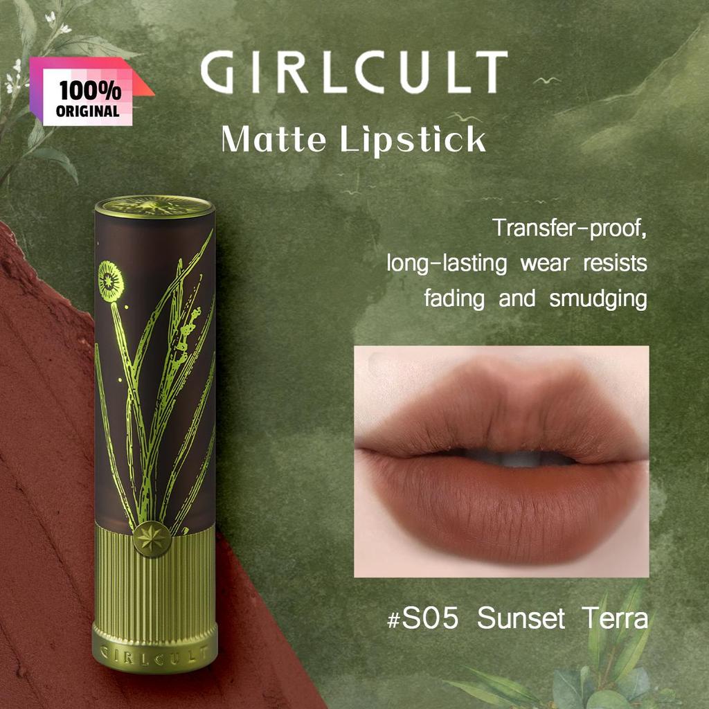 girlcult Матовая помада 3,5 г/0,12 унции (7 вариантов цвета)