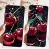 Чехол-бампер с вишневым узором для Samsung Galaxy A52 A36 A23 A53 A35 A32 A25 A71 A22 A55 A41 A26 A72 A73 A51 A24
