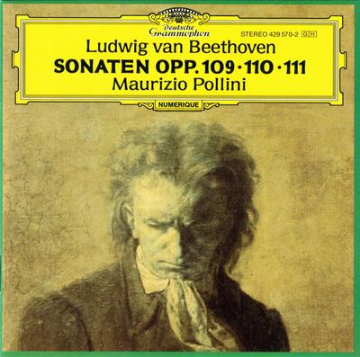 CD БЕТХОВЕН ПОЛЛИНИ Соната Оп. 109110111 4295702 Deutsche Grammo 1997 Европа Классика Б/У