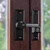 Door Latch Flip Sliding Latch, Luminous with Secrew Lock Gate Latches for Cabinets, Indoor