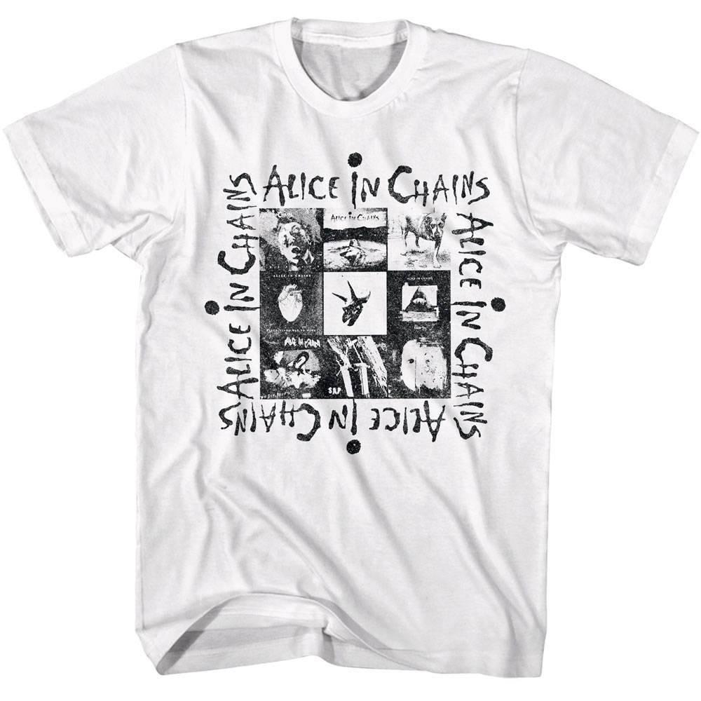 Alice In Chains Album Collection Men's T Shirt
