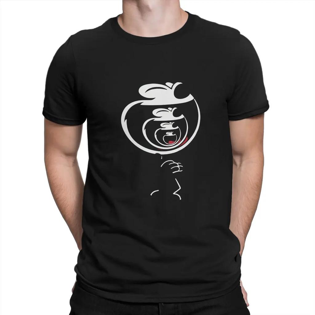 Laugh T-Shirts Men F-Felix The Cat Cartoon Vintage 100% Cotton Tee Shirt Round Collar Short Sleeve T Shirts Printed Clothes