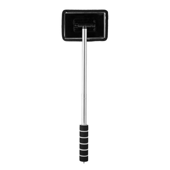 Швабра для мытья окон с длинной ручкой, инструмент для чистки лобового стекла, аквариума, автомобильного внутреннего стекла, стеклоочистителя для ванной комнаты, кухни, столешницы, стеклянных стен, окон