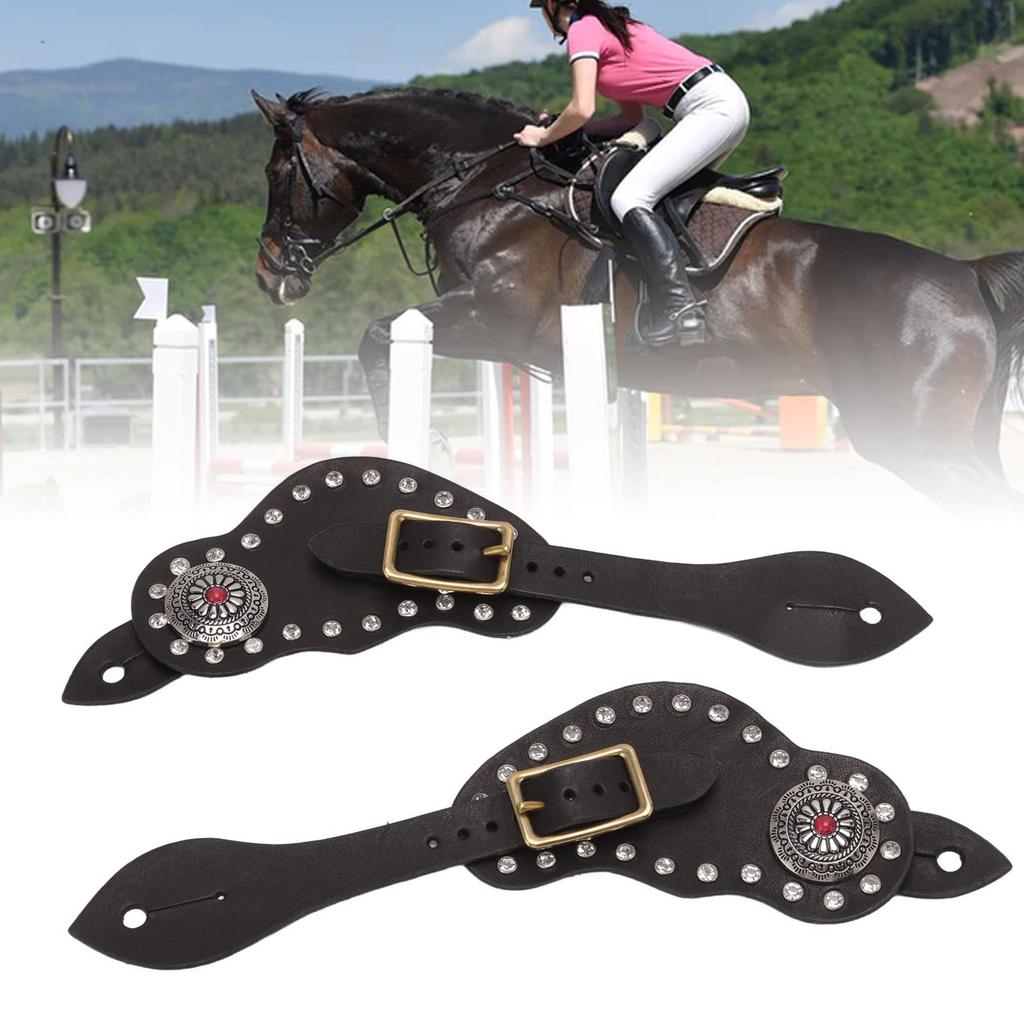 1 пара ремней для шпор, ремень для шпор для верховой езды, регулируемый ремень для шпор для верховой езды, защитное снаряжение для верховой езды, аксессуары для верховой езды