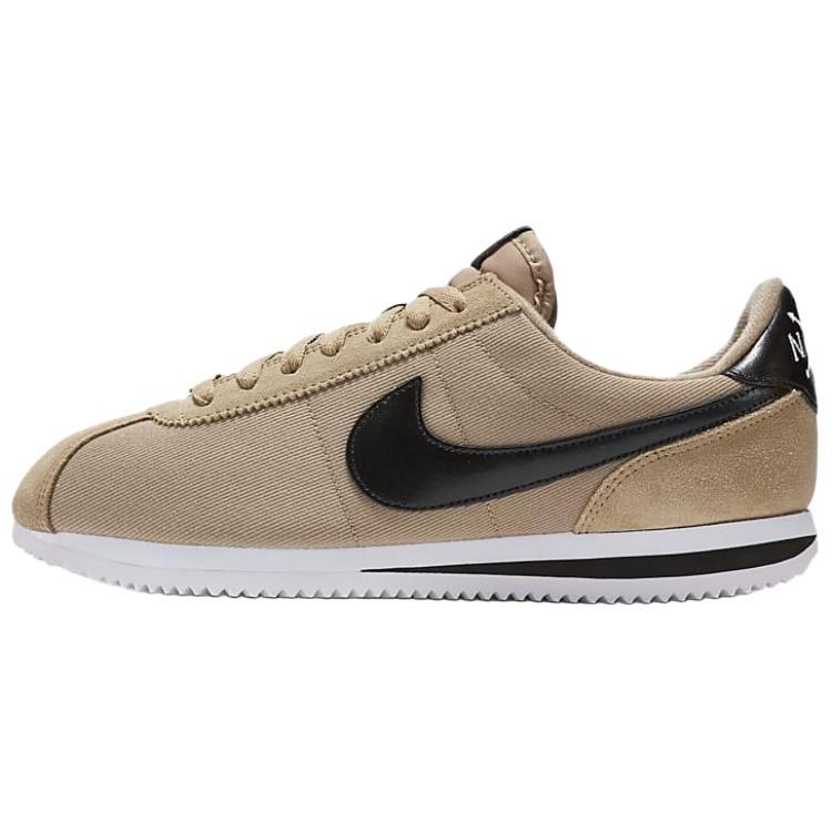 Nike Cortez Basic Premium QS Men Sneakers Tan Desert-Camo Black-White 819721-201