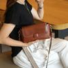 Genuine Leather Top Layer Cowhide Bag for Women Fashion All-match Small Bag for Women Small Square Bag Single Shoulder Crossbody Bag