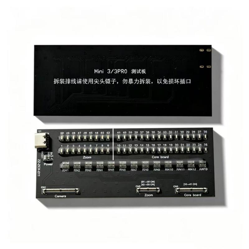 Original PTZ Signal Cable Test Board For DJI Mini 3/3 Pro Gimbal Signal Cable Transmission Line Tester Tool Repair Parts