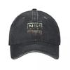 Классическая бейсболка с логотипом Nine Inch Nails NIN для мужчин и женщин, выцветшая джинсовая, выстиранная, снэпбэк, шляпа для улицы, для бега, гольфа