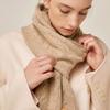 Saint Luxure Cable Loop Muffler Beige