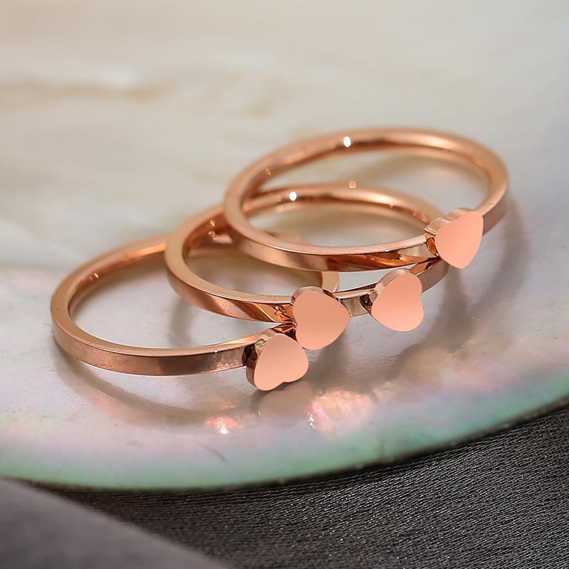 Минималистичное женское кольцо из титановой стали 18 карат: Прочный, Невыцветающий, Тонкий Браслет из Нержавеющей Стали, Универсальные Минималистичные Украшения