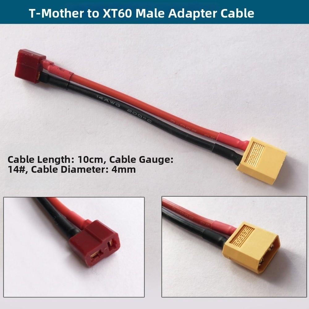 10 12 14 16Awg 10cm Female to Male Adapter Connectors