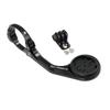 Garmin Combo Mount Right Side Cantilever Type for Compatible with Edge 1050 [REC MOUNT] Long. (standard Width) 31.8mm (black) [GM-AERO85+GP]