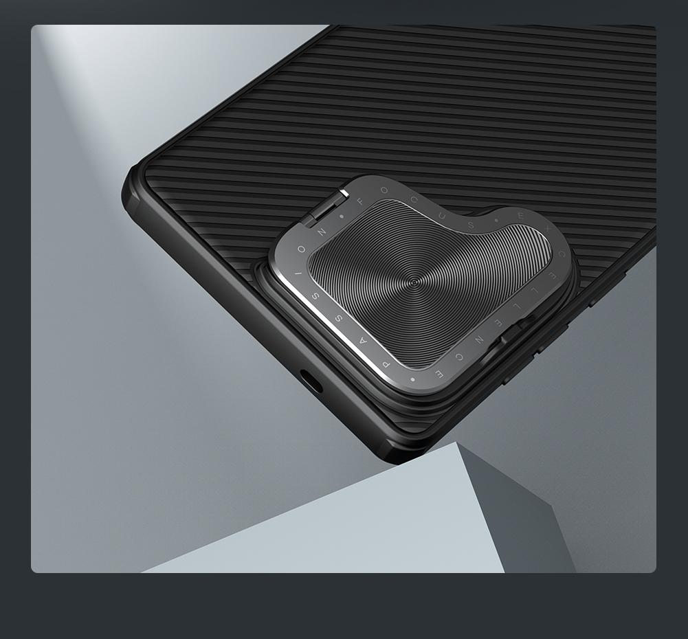 For Samsung Galaxy S25 Ultra Phone Case Nillkin CamShield Prop Magnetic Hard PC+TPU Shell Shockproof Back Cover