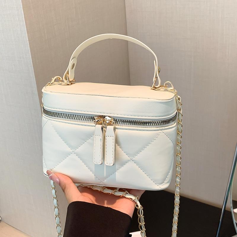 High End Small Bag Diamond Mobile Phone Bag Women Fashion Lipstick Handbag Women Ins One-shoulder Crossbody Bag