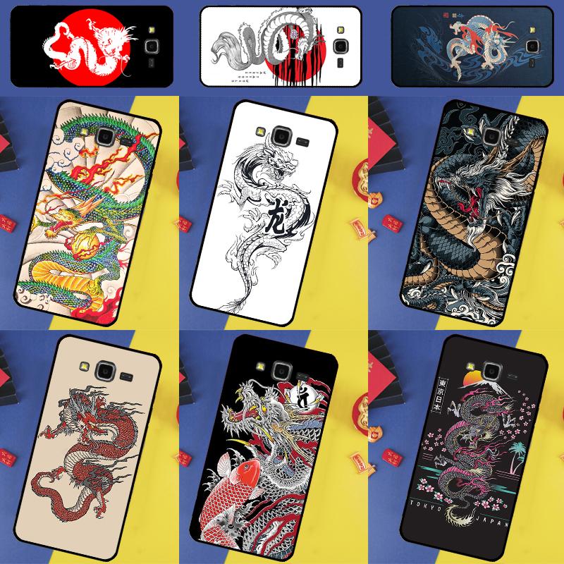 Стиль Японского Дракона Для Samsung Galaxy M06 M16 M14 M34 M54 M11 M21 M31 M13 M33 M35 M53 M55 M15 M12 M32 M52 Чехол