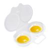 2PCS Microwave Egg Maker With 2 Cavity, Kitchen Cooking Mold Eggs Poacher Kitchen Gadgets Fried Egg Tool DIY Eggs Round Poached