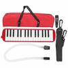 Beginner's Melodica, 32-Key Melodica for Kindergarten (Red)