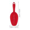 Plastic Hand Scoop 500Ml Red For Kitchen Candy Flour Ice Cream Coffee Protein Powder Grain Shovel Scoops Jar Dry Bin
