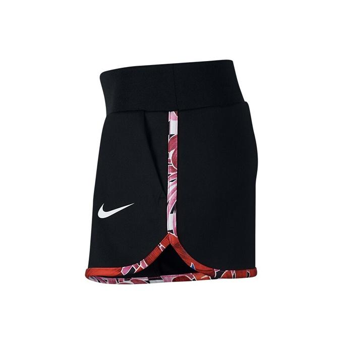 Nike Шорты для бега с цветочным принтом женские шорты черные BV8881-010