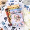 Винтажный персонаж Цветочный материал Коллаж ПЭТ наклейка Книга Креативный DIY Журнал Канцелярские наклейки