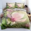 3D Design Flowers Duvet Cover Sets Bed Linens Bedding Set Quilt/Comforter Covers Pillowcases 240x220 Size Black Home Texitle