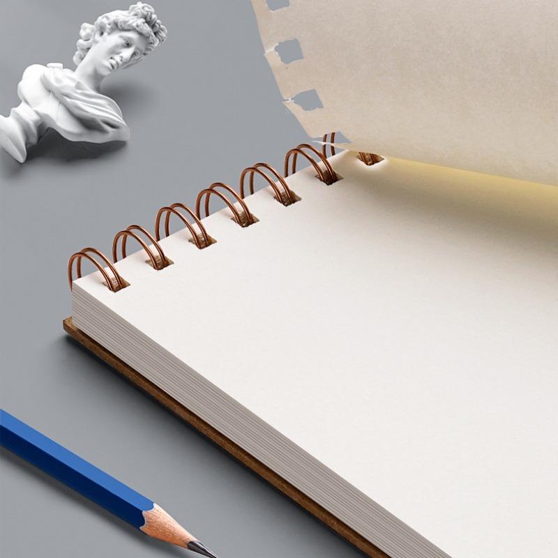 A4/A3 Oil Painting Cover 3mm Thick Hard Shell Art Sketch Book Can Be Torn Drawing Sketch Paper Art Watercolor Paper Sketchbooks
