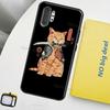 Neko Ramen Japan Cat Anime Case For Samsung Galaxy S10 Plus S8 S9 Note 10 Note 20 S22 S21 Ultra S20 FE Phone Cover