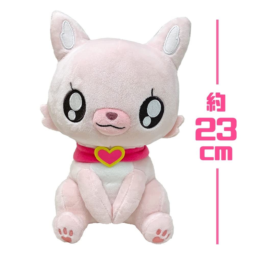Delicious Huge Plush Toy 2 Set of Kome Kome Menmen PartyPreCure 2, Approx. 23cm,