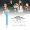 Kids Wired Microphone 3.5mm Plug Low Distortion Portable Music Toy Children Singing Mic for Karaoke Family Party