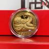 1 Pcs  New Year Of The Snake Commemorative Coins Chinese Zodiac Medals 3D Relief Coins Collectibles