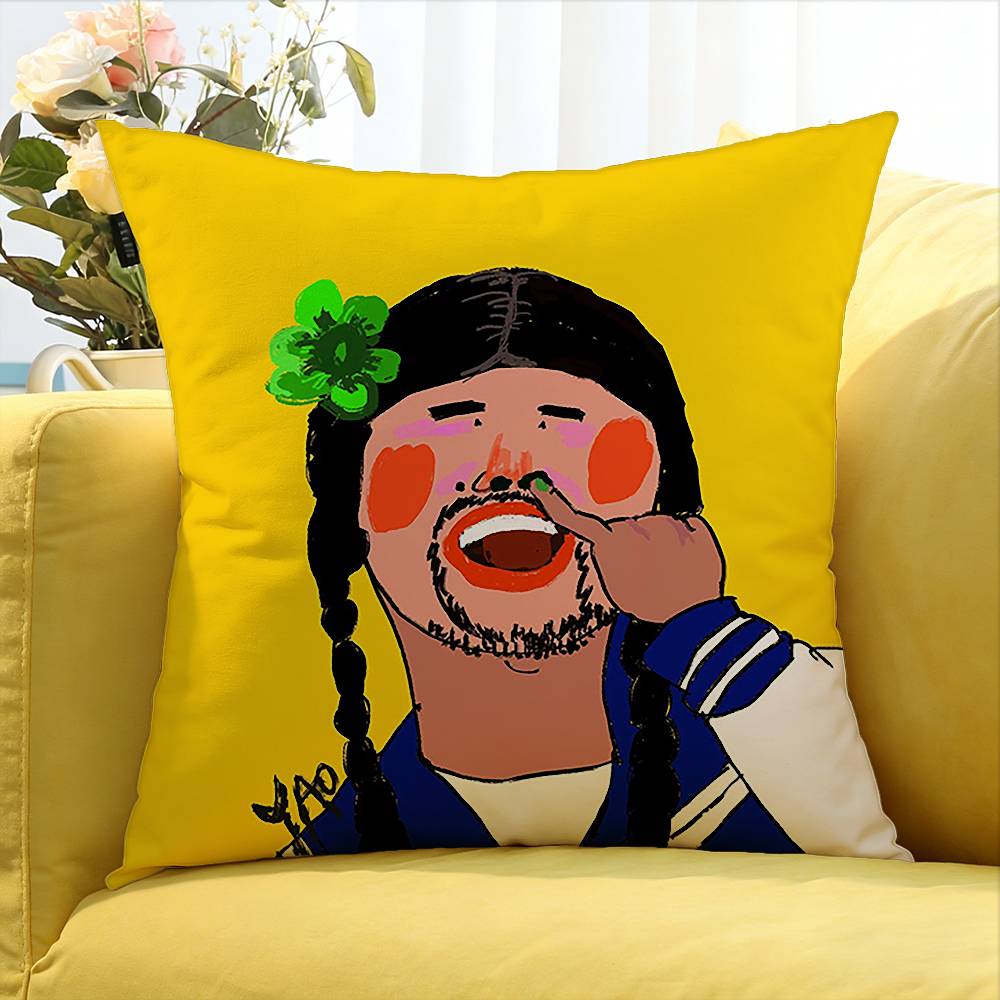 Funny and weird World Various Sizes Square Pillow Case For Car Home Bedchamber Decor