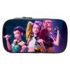 KPOP Girls Cartoon Pencil Case Elementary School Pencil Case Stationery Bag Children's Pencil Case Anime Print