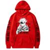 Gojo Satoru Hoodies Print Fashion Sweatshirt Hip Hop Casual Unisex Autumn Winter Fleece Streetwear Tops