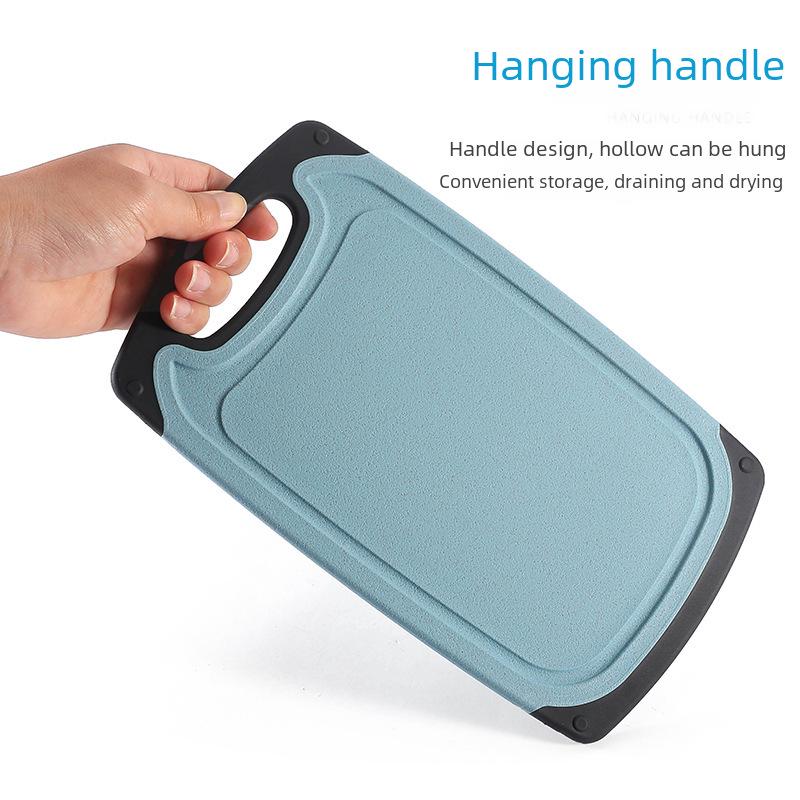 Разделочные доски из пластика FDA из пшеничной соломы - 3 шт. для нарезки овощей, фруктов и мяса